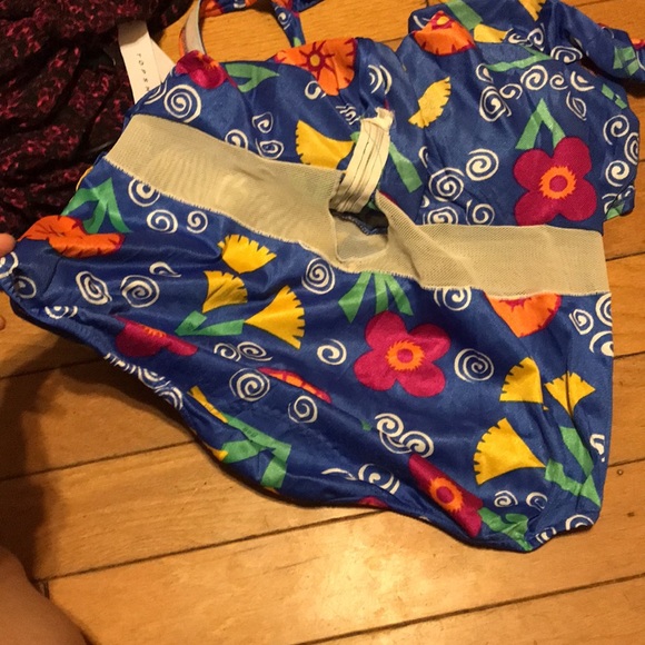 Vintage 1970s Skirted Swimsuit L - Picture 9 of 9